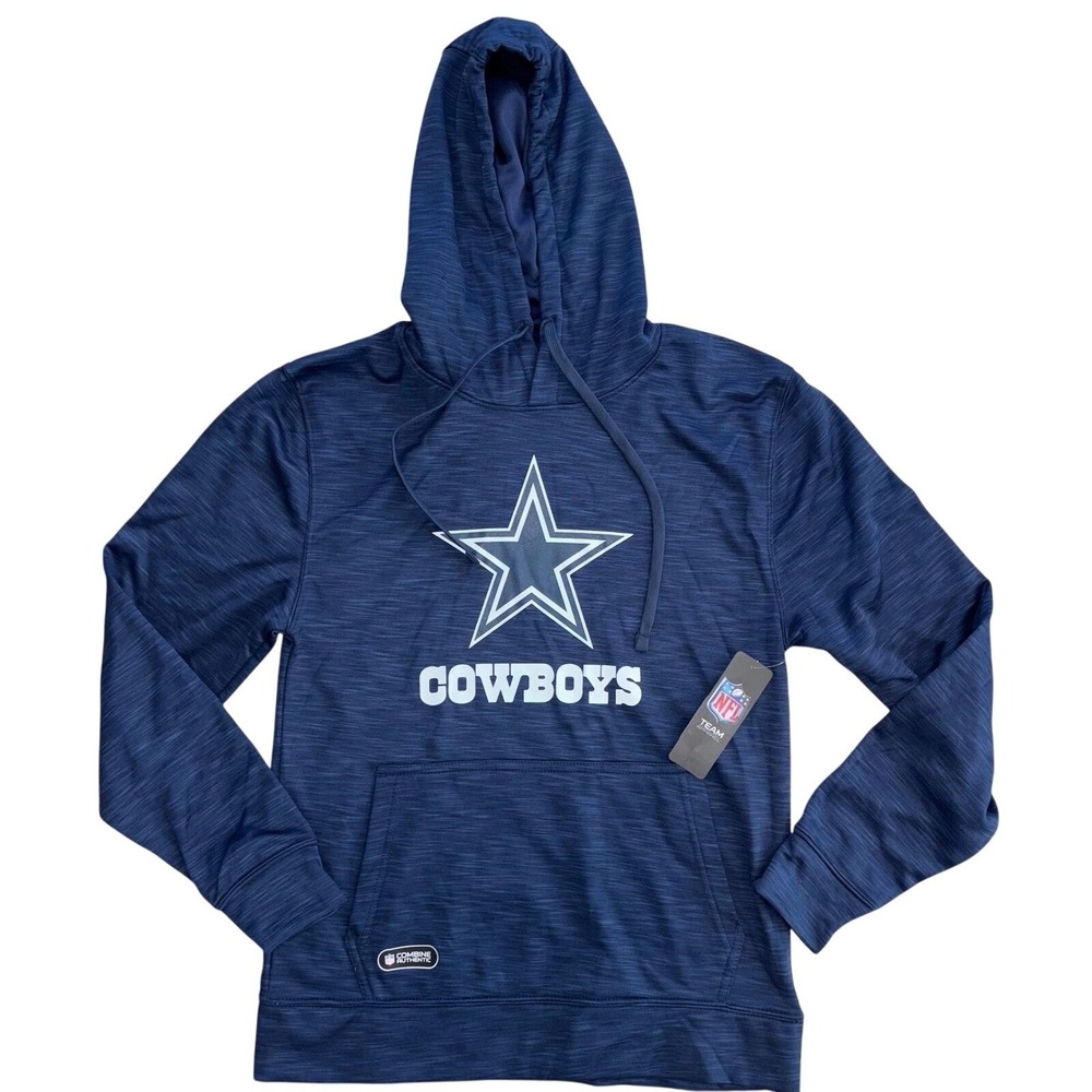 Dallas Cowboys NFL Team Apparel Hoodie Sweatshirt Pullover Mens S NWT